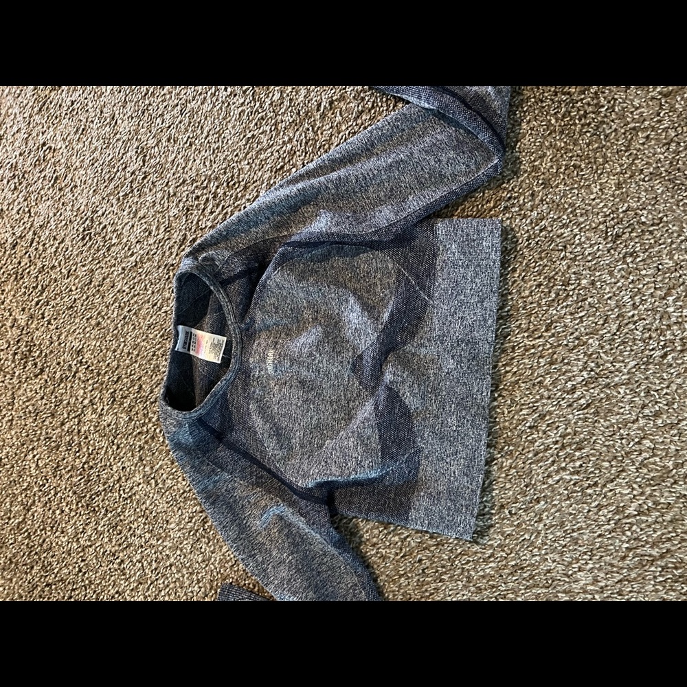 Gymshark FLEX SPORTS LONG SLEEVE CROP TOP